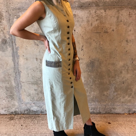 Betty Rubin  button down dress size 4 vintage - Picture 2 of 16